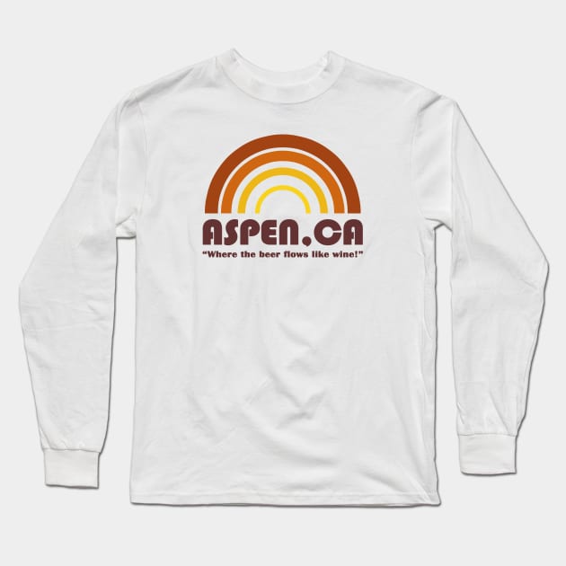 Aspen, CA Long Sleeve T-Shirt by CYCGRAPHX